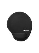 Sandberg Gel with Wrist Rest Egérpad Black