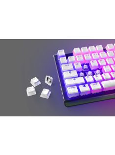   Steelseries PrismCAPS Universal Double Shot PBT Keycaps White UK