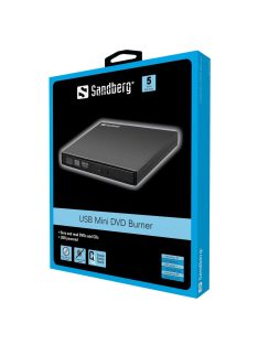 Sandberg 133-66 USB DVD-Writer Black