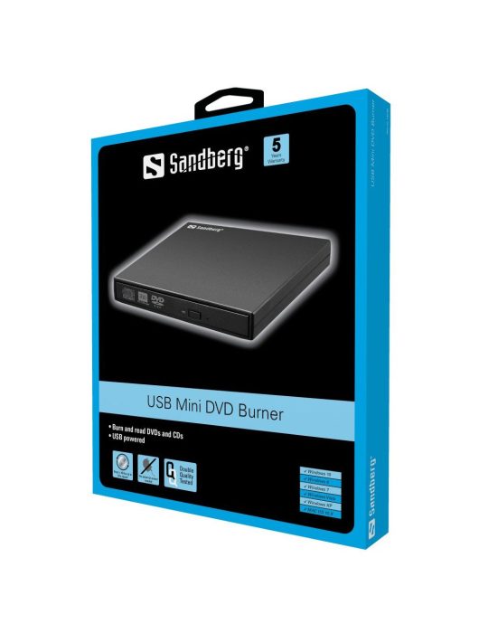 Sandberg 133-66 USB DVD-Writer Black
