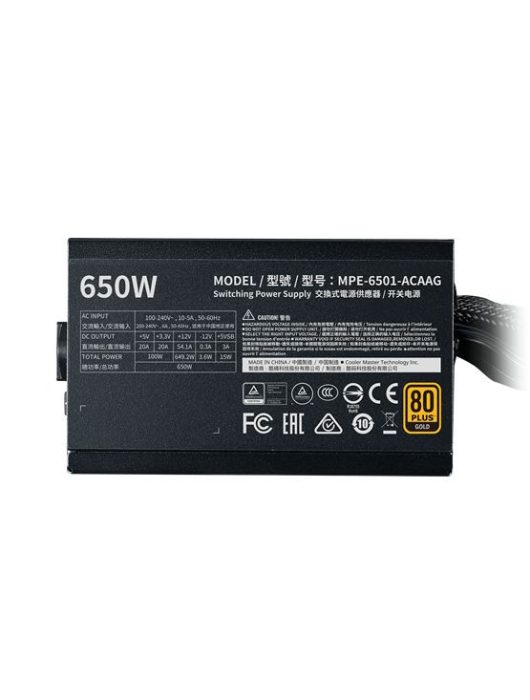 Cooler Master 650W 80+ Gold MWE V2
