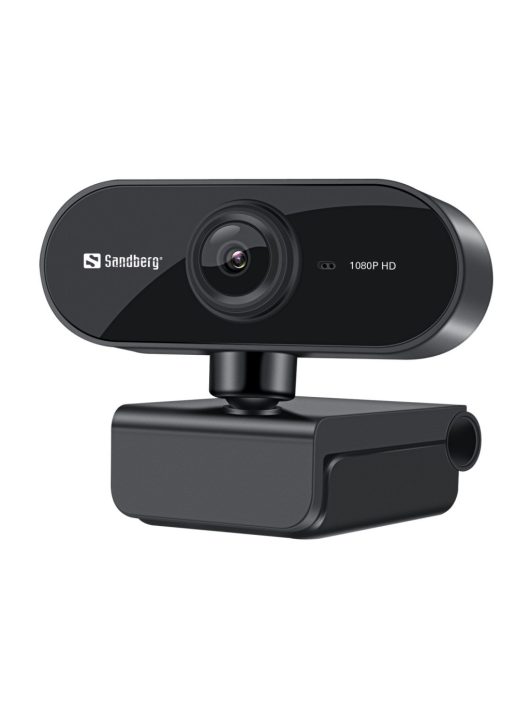 Sandberg USB Flex 1080P HD Webkamera Black
