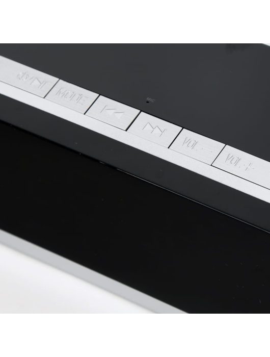 Platinet PMGC10A Bluetooth Speaker + Clock Black