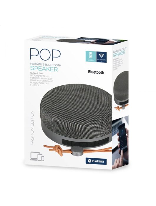 Platinet PMG7SG Bluetooth Speaker Steel Grey