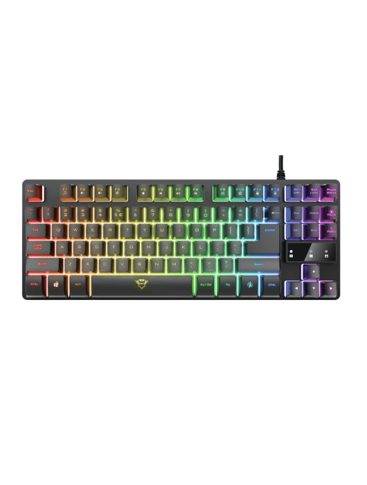 Trust GXT 833 Thado LED Gaming Keyboard Black HU