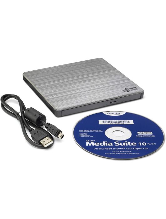 LG GP60NS60 Slim DVD-Writer Silver BOX