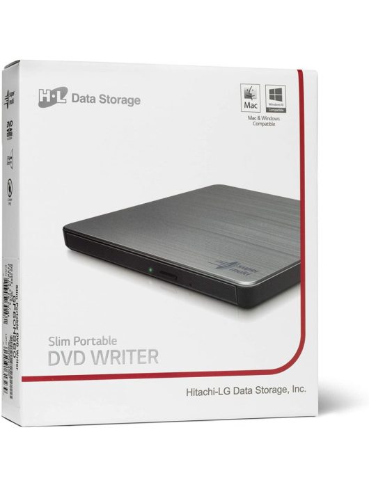 LG GP60NS60 Slim DVD-Writer Silver BOX