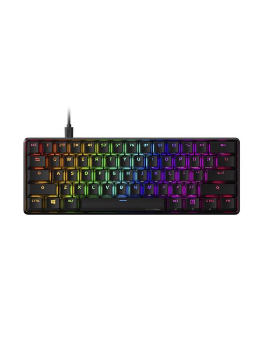 Kingston HyperX Alloy Origins 60 HyperX Red Mechanical Gaming Keyboard Black US