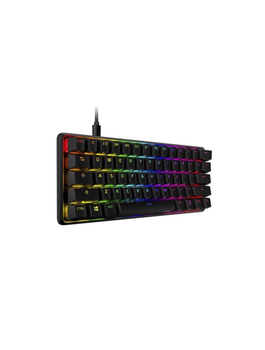 Kingston HyperX Alloy Origins 60 HyperX Red Mechanical Gaming Keyboard Black US