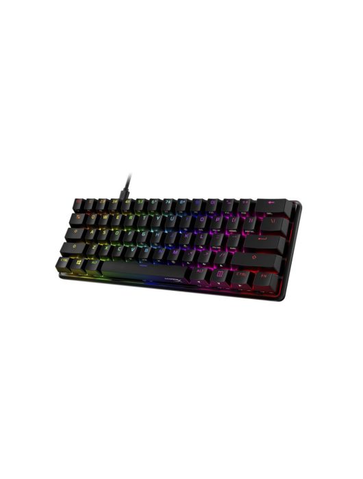 Kingston HyperX Alloy Origins 60 HyperX Red Mechanical Gaming Keyboard Black US