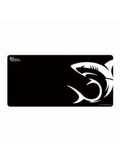 White Shark Shark XXL Gaming Egérpad Black