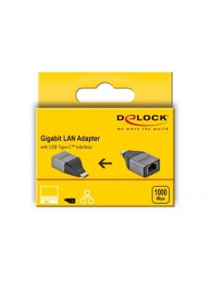 DeLock USB Type-C with Gigabit LAN Adapter