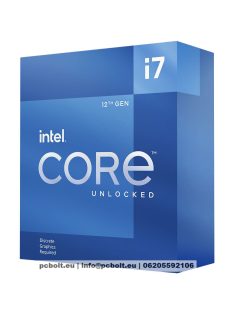   Intel Core i7-12700KF 3,6GHz 25MB LGA1700 BOX (Ventilátor nélkül)