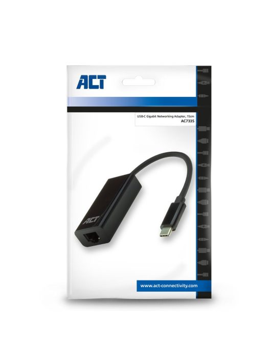 ACT AC7335 USB-C Gigabit Networking Adapter