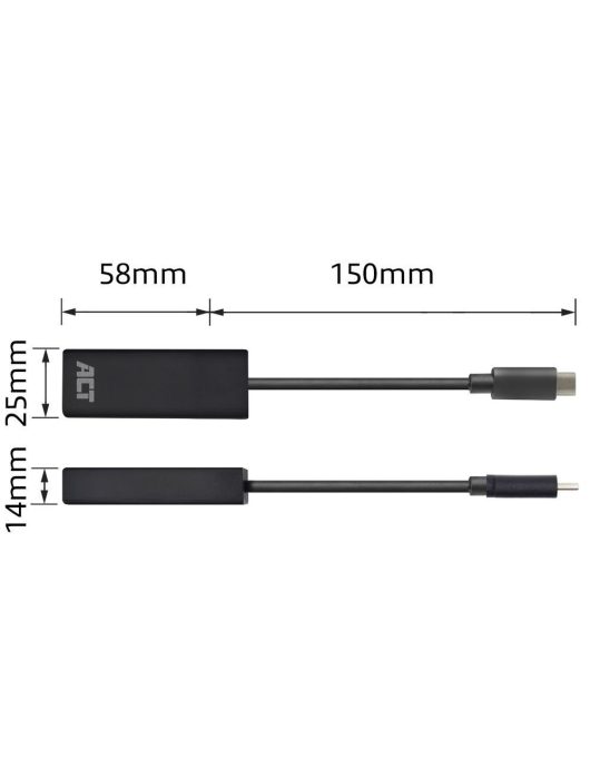 ACT AC7335 USB-C Gigabit Networking Adapter