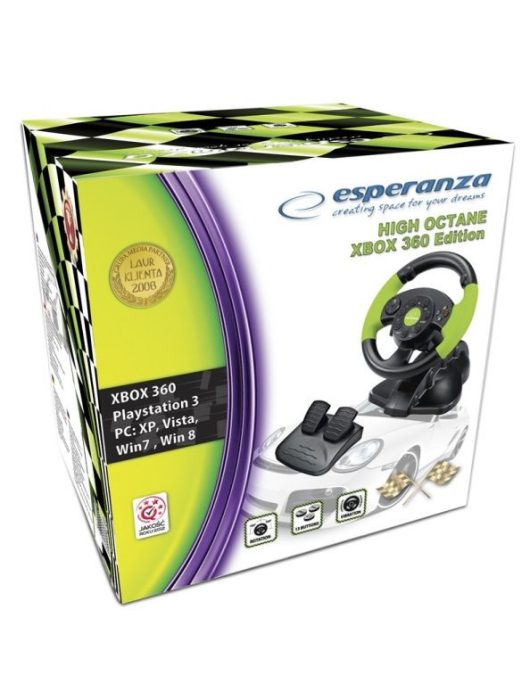 Esperanza EG104 High Octane Wheel Black/Green