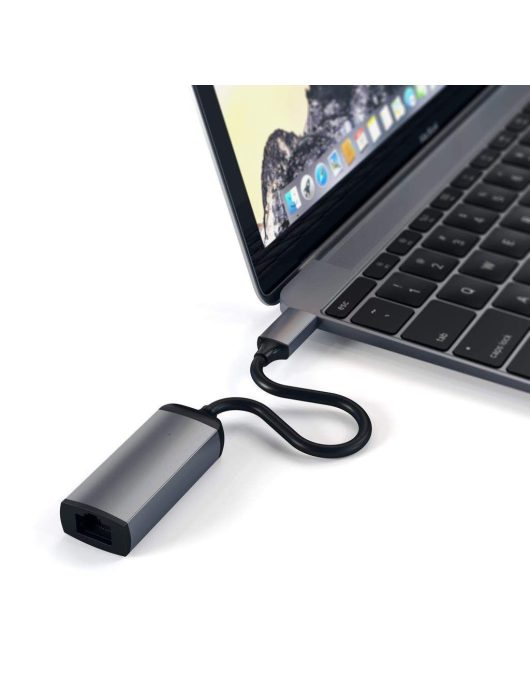 Satechi Type-C to Ethernet Adapter Aluminium Space Gray