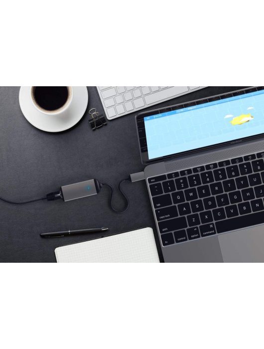 Satechi Type-C to Ethernet Adapter Aluminium Space Gray