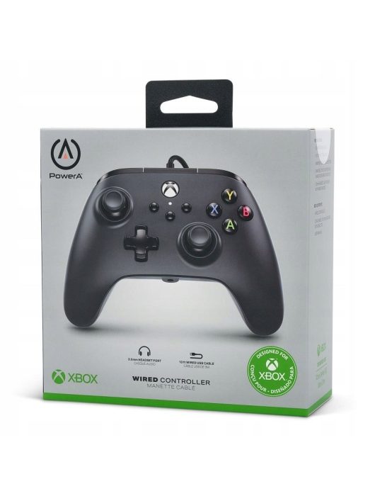PowerA Wired Xbox Series X|S USB Gamepad Black