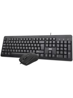 IRIS C-13 USB billentyűzet + egér Black HU