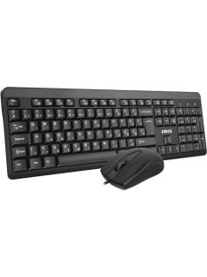 IRIS C-13 USB billentyűzet + egér Black HU