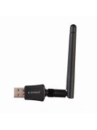 Gembird WNP-UA300P-02 High Power USB WiFi Adapter 300 Mbps Black