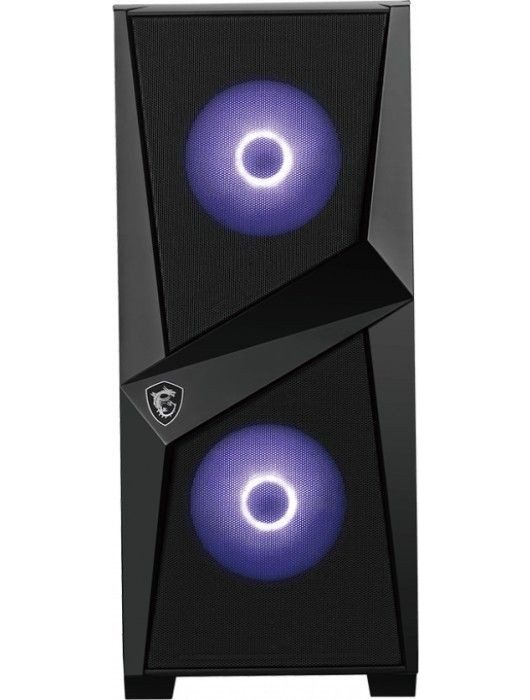 Msi MAG FORGE 100M Tempered Glass Black