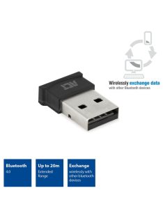 ACT AC6030 Bluetooth 4.0 USB Adapter Black
