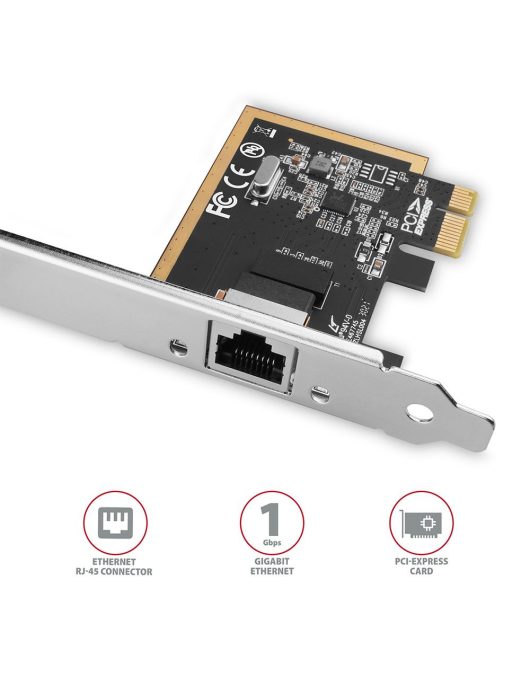AXAGON PCEE-GRF PCIe Gigabit Ethernet