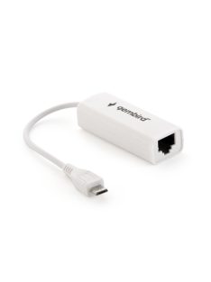  Gembird NIC-MU2-01 microUSB 2.0 LAN Adapter for mobile devices White