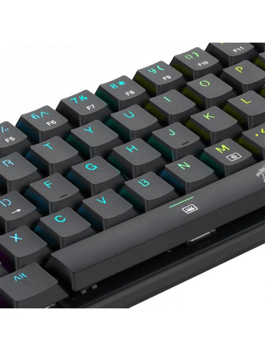 Redragon Anivia, wired mechanical keyboard,RGB, red switch Black HU