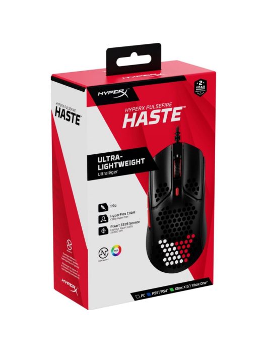 Kingston HyperX Pulsefire Haste Gaming Mouse Black/Red