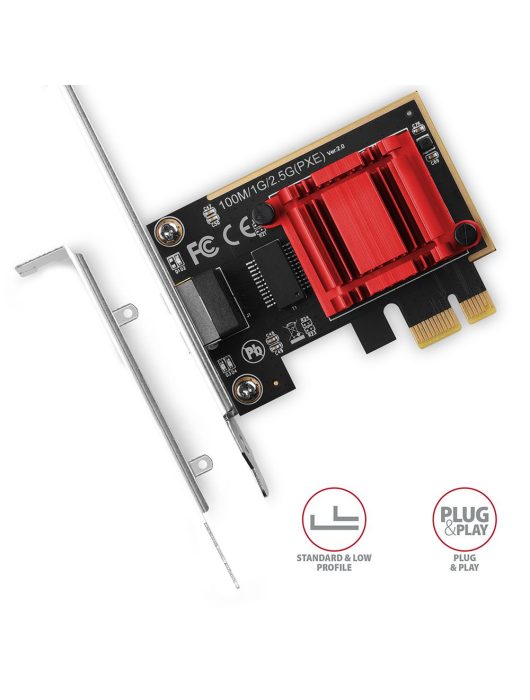 AXAGON PCEE-G25 PCIe 2.5 Gigabit Ethernet