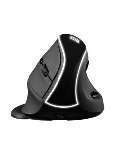 Sandberg Wireless Vertical Mouse Pro Black