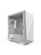 Zalman Z1 Iceberg Tempered Glass White