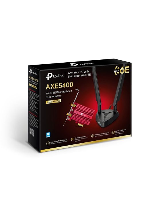 TP-Link Archer TXE75E AXE5400 Wi-Fi 6E Bluetooth 5.2 PCIe Adapter
