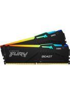 Kingston 16GB DDR5 5600MHz Kit(2x8GB) Fury Beast RGB Black