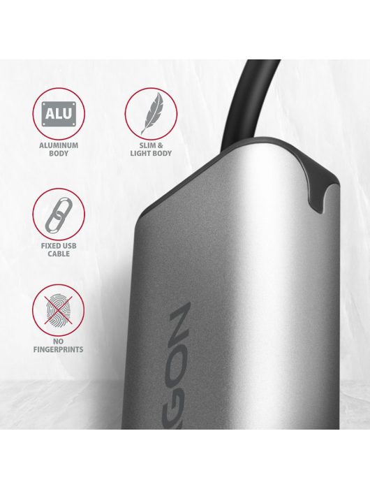 AXAGON ADE-25RC SuperSpeed USB-C 2,5 Gigabit Ethernet