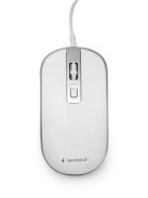 Gembird MUS-4B-06-WS Optical mouse White/Silver