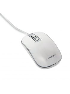 Gembird MUS-4B-06-WS Optical mouse White/Silver
