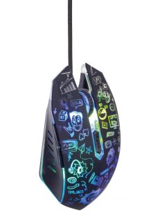 Gembird MUS-6B-GRAFIX-01 optical mouse Black