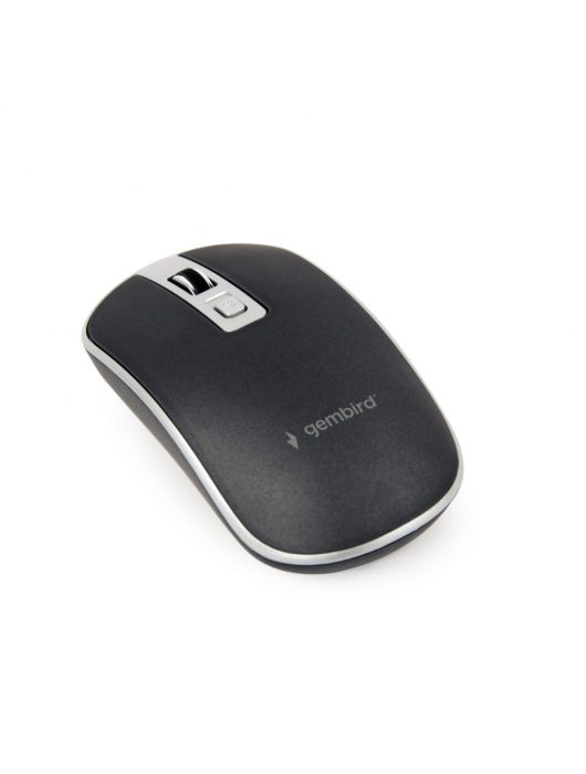 Gembird MUSW-4B-06-BS Wireless optical mouse Black/Silver