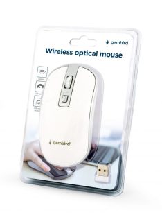 Gembird MUSW-4B-06-WS Wireless optical mouse White/Silver