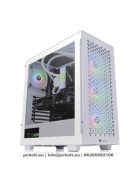 Thermaltake V350 TG ARGB Air Snow Tempered Glass White