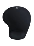 ACT AC8010 Ergonomic with wrist rest Egérpad Black