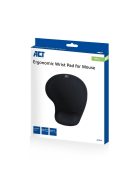 ACT AC8010 Ergonomic with wrist rest Egérpad Black