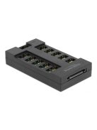 DeLock RGB Hub for ARGB LEDs with 10 ports