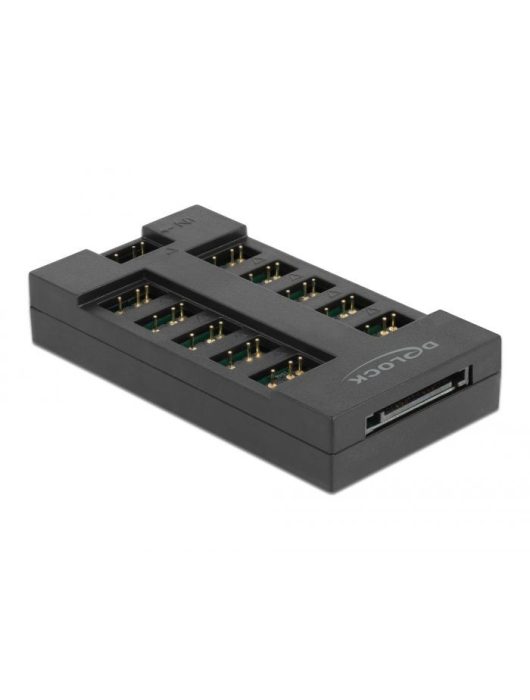 DeLock RGB Hub for ARGB LEDs with 10 ports
