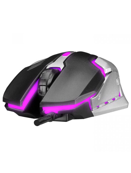 Everest SM-G72 RGB Gaming Optical Mouse Black/Silver