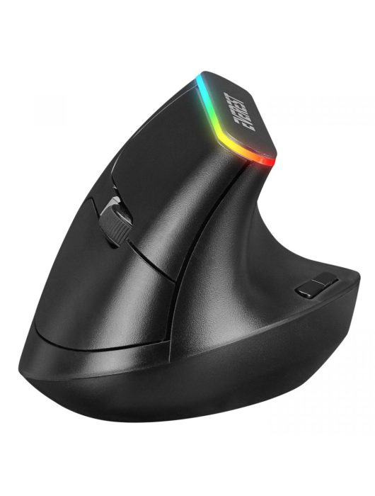 Everest SMW-618 Ergonomic RBG Optical Wireless Mouse Black